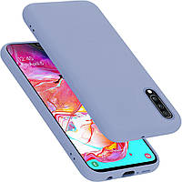 Силіконовий чохол SLIM для Samsung Galaxy A70 Lavender