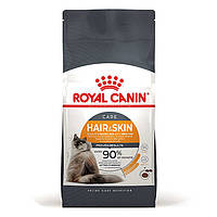 Royal Canin Hair & Skin 33 сухой корм для взрослых котов, для красивой кожи и шерсти 400 г