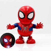 Інтерактивна іграшка танцюючий Спайдермен Marvel робот людина павук фігурка Марвел зі звуком і світлом