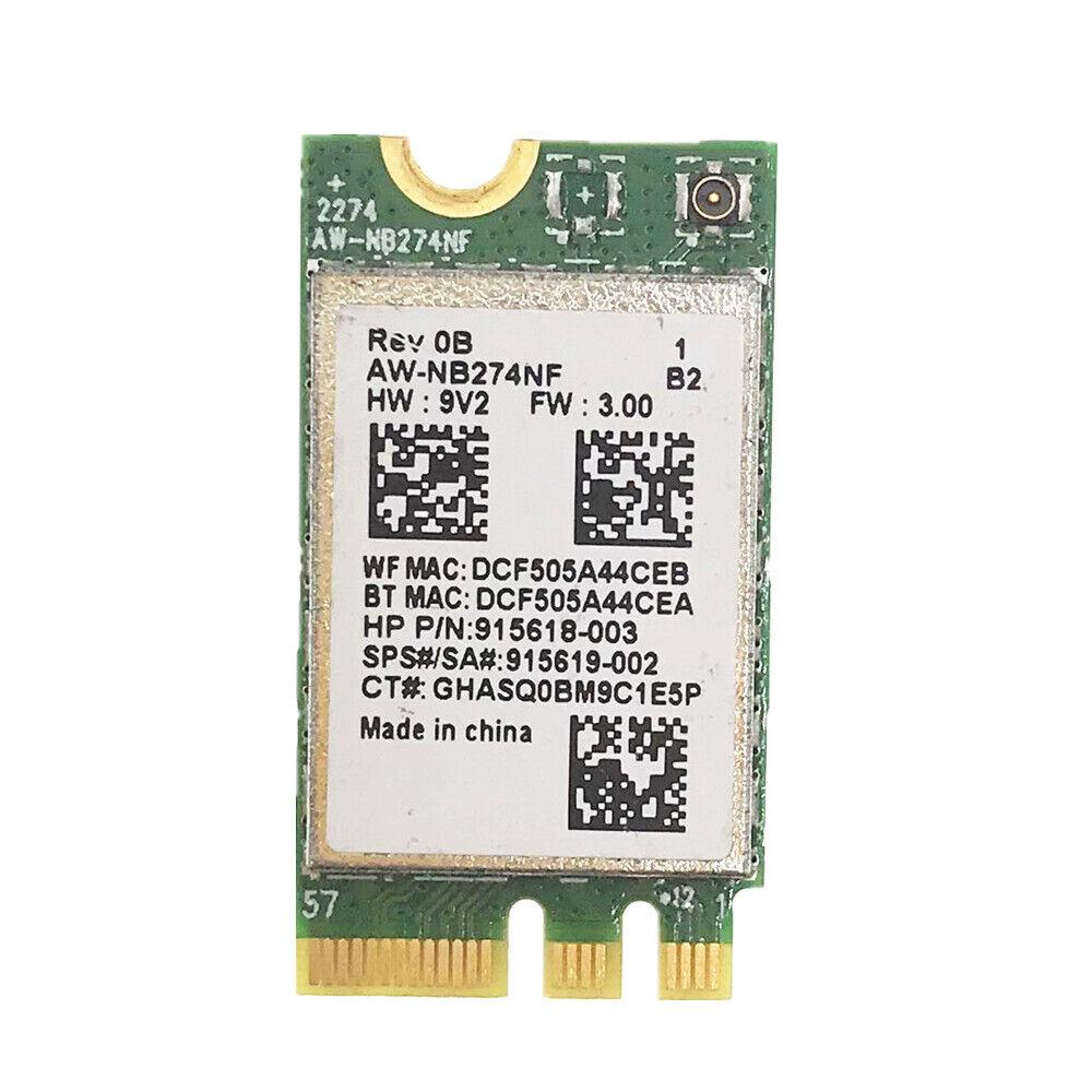 Wi-fi+BT модуль M.2 для HP! Realtek RTL8723DE (915618-002) 802.11 b, g, n 300Mbps