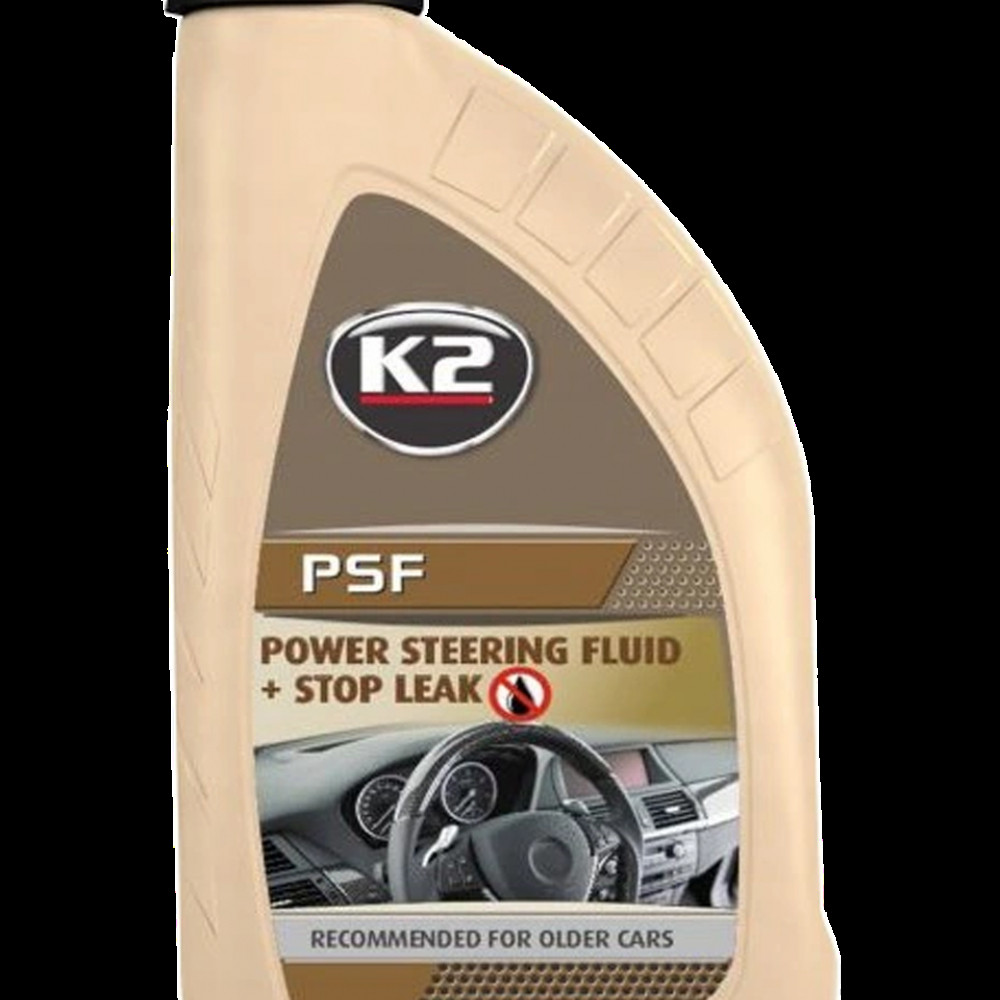 Герметик гідропідсилювача керма 1L "K2" PSF Power Steering Fluid+Stop Leak O5821E