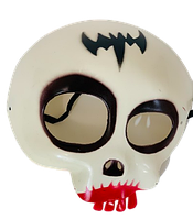 Карнавальная маска черепа скелета на Хэллоуин МА23-196 Н