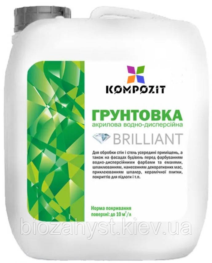 Лак яхтний поліуретановий/глянсовий 10 л Kompozit