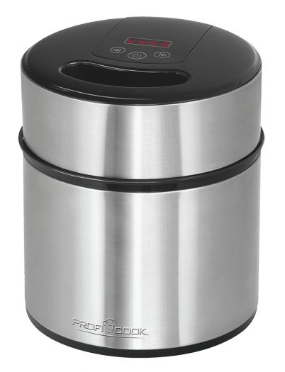 Апарат для морозива, морожениця Profi Cook PC-ICM 1140 напівавтоматична (1800 мл, 12 вт, Німеччина), фото 1