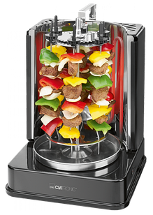 Електрошашличниця CLATRONIC DVG 3686 курка гриль, кебаб (1400Вт, Німеччина)