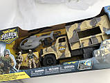 Супер цена! Детский игровой набор Chap Mei Солдаты Trooper Truck, с военной техникой. Солдатики, фото 4