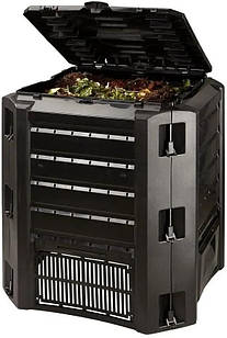 Компостер садовий PROSPERPLAST 1модуль 380 л чорний Польща