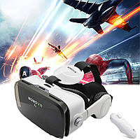 Шлем 3D очки виртуальной реальности с пультом для смартфона VR BOX Bobo Z4 PRO виар очки с наушниками BMP