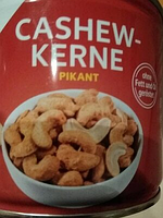 Жаренный острый кешью Classic Cashew Kerne Pikant 150g