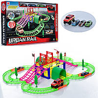 Трек для машинок URBAN RAI (дорога для машинок, автотрек, іграшки для дітей, іграшка для хлопчика)