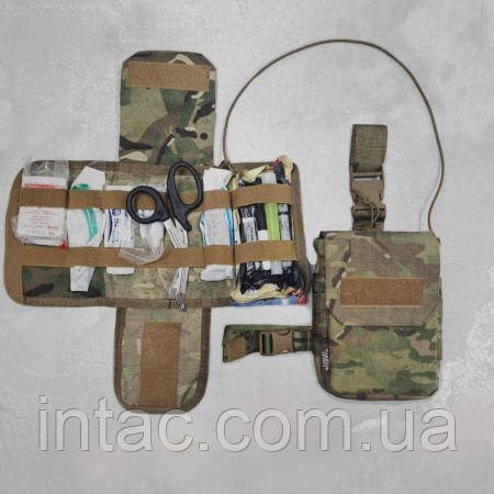 Підсумок тактичний під аптечку з вкладишем Warrior Spirit WS-Apt Multicam