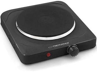 Настільна електрична плита Esperanza EKH002K PINATUBO Чорний (1500 Вт, Польща)