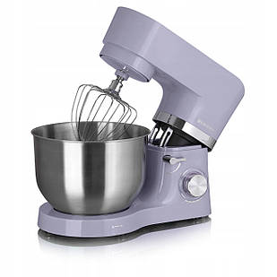 Планетарний кухонний міксер тістоміс 6,5 л 1300 Вт фіолетовий HEINRICH'S HKM 6278 LILA 615018