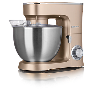 Планетарний кухонний міксер тістоміс 8 л 1400 Вт золото HEINRICH'S HKM 8078 GOLD Німеччина