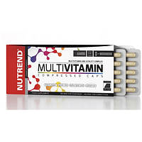 Мультивитамины для спорта Nutrend MultiVitamin Compressed Caps 60 Caps AT, код: 7576051