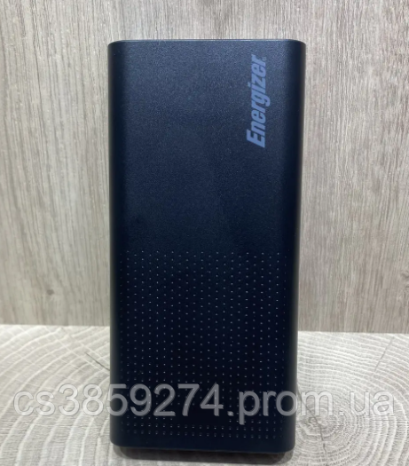 Повербанк 20000 mAh наружный аккумулятор, портативное зарядное устройство Power Bank Energizer UE20012 - фото 6 - id-p1966477320