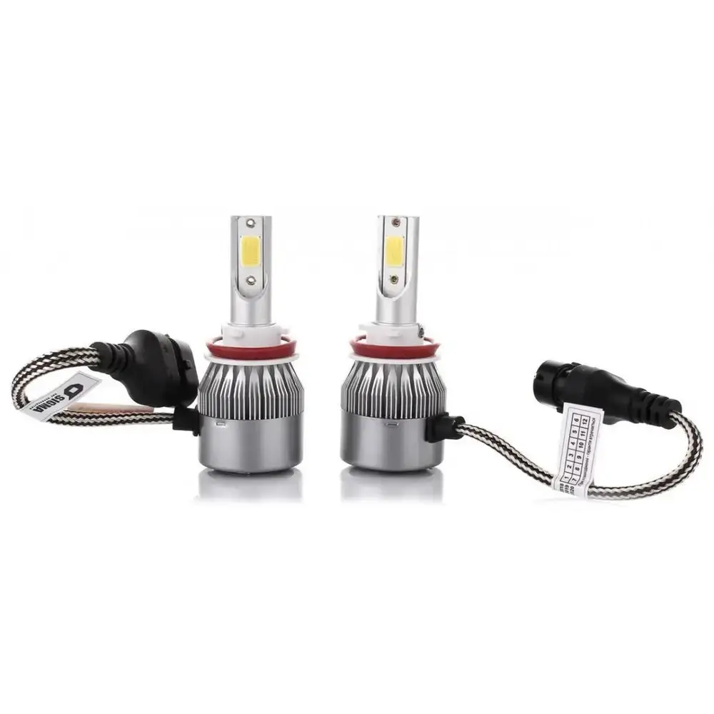 Светодиодные автомобильные лампы ближнего и дальнего света С6-H11 3800lm/36Вт лампы для фар 9-32В BMP - фото 5 - id-p1966414855