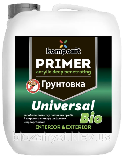 Грунтовка акрилова Universal-BIO 1 л