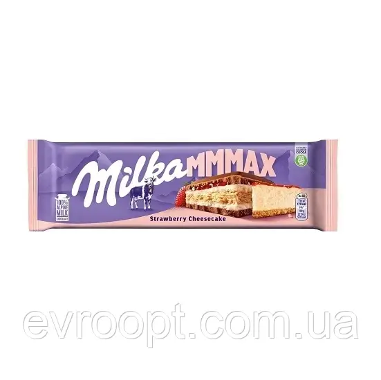 Шоколад Milka Strawberry Cheesecake 300 g