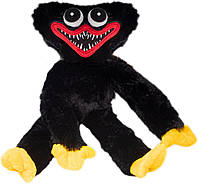 Кумедна плюшева іграшка монстр Хагі Ваги 40 см Чорна, Незвичайні іграшки для дітей