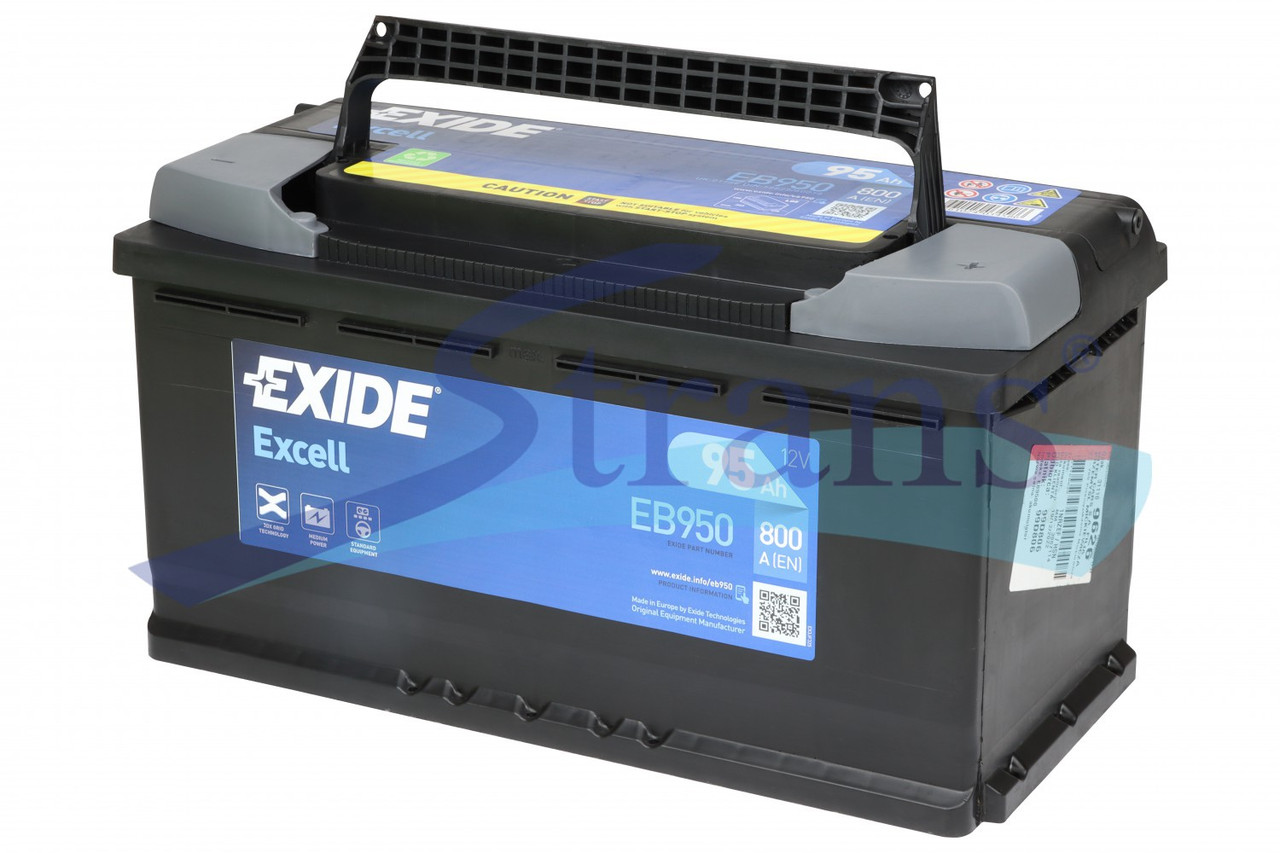 Акумулятор 12V 95Ah 800A Excell R+ 353*175*190Mm B13