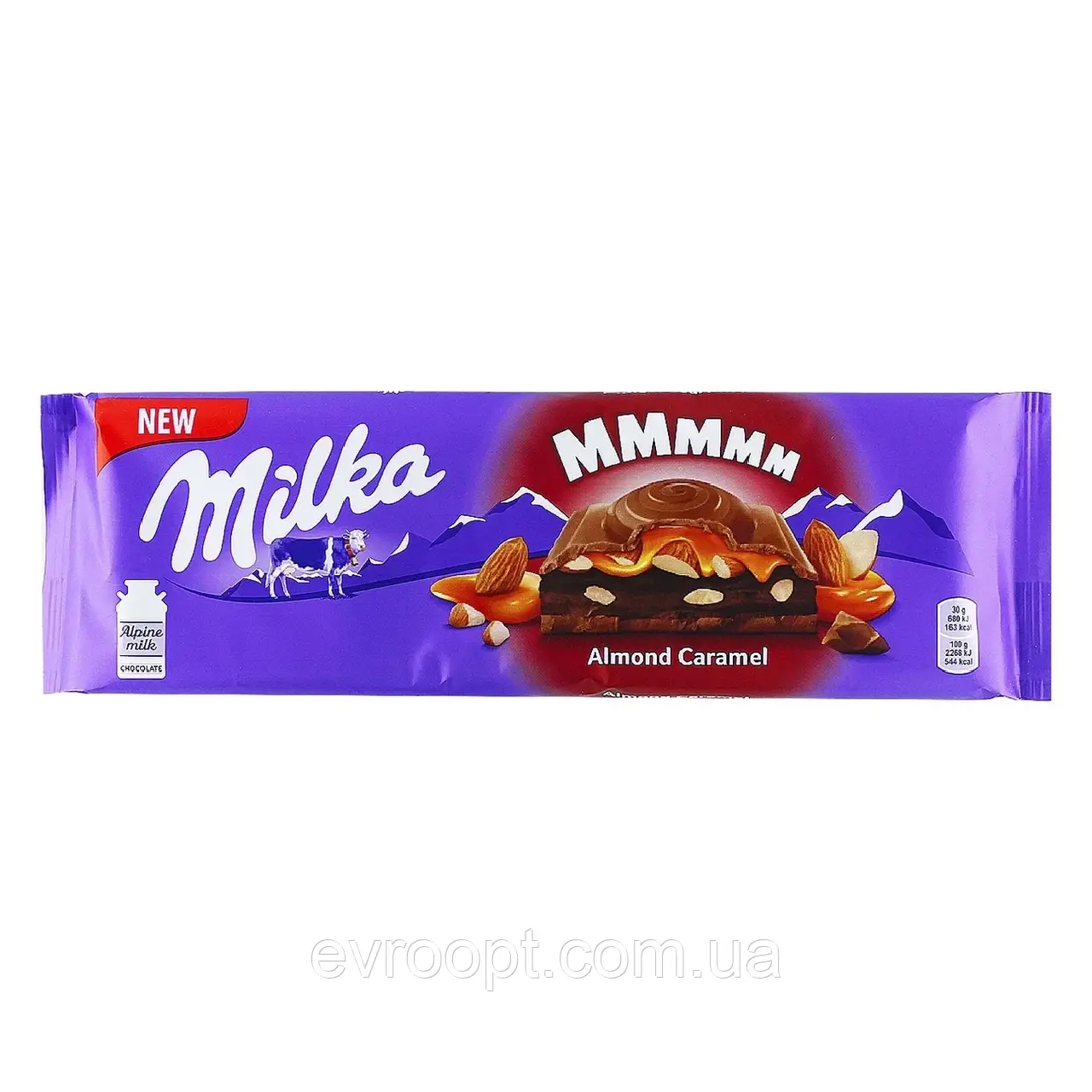 Шоколад Milka Almond Caramel 300 г