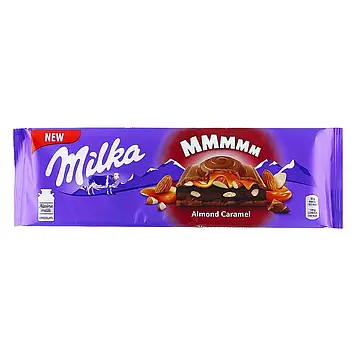 Шоколад Milka Almond Caramel 300 г