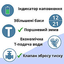 Біотуалет портативний сірий для дачі 21 л, фото 6