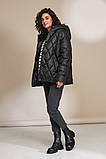 Демісезонна куртка для вагітних NOA OW-33.011 чорна, фото 3