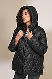 Демісезонна куртка для вагітних NOA OW-33.011 чорна, фото 8