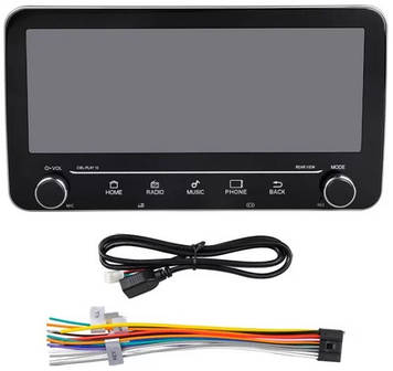 2din Автомагнітола Pi-208 10" Екран GPS+4Ядра+16Gb ROM+1Gb RAM+Adnroid