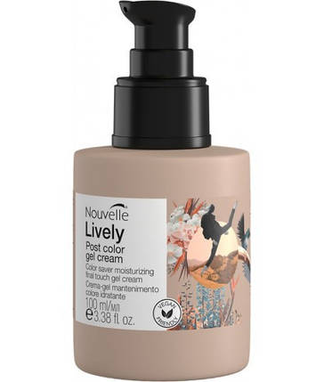 Гель-крем для фарбованого волосся Nouvelle Lively Post Color Gel Cream 100 мл, фото 1