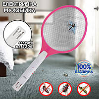 Электрическая мухобойка Swatter Bug catcher 3500W от сети 220V Бело-Зеленая BMP