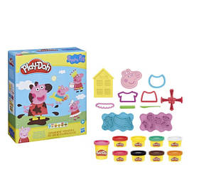 Пластилін Плей до Свинка Пеппа Стильний набір Play-Doh Peppa Pig Stylin' Set F14975 оригінал