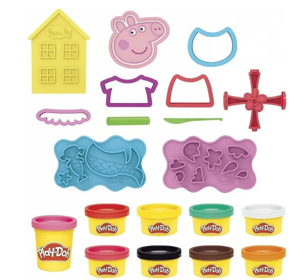 Peppa pig play doh cheap set