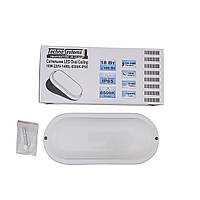 Світильник LED Oval Ceiling 18W-220V-1440L-6500K-IP65 (ЖКХ овал) TNSy