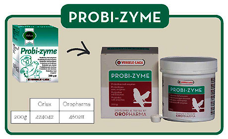 OROPHARMA - Probi-Zyme Probiotics with enzymes (200 g.), Versele Laga