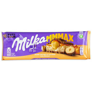 Шоколад Milka Карамель-Фундук,270 г
