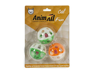 AnimAll (ЄнімАлл) Fun Cat — Набір м'ячиків для котів