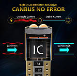 2 штуки Cиній T10 W5W обманка LED 6-SMD Автолампа світлодіодна безцокольна, фото 3