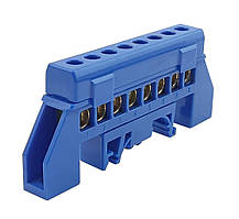 NHA08/8 6*9 Шина універсальна ізольованих «N» на DIN-рейку 2ШЛУ6х9-8 TNSy