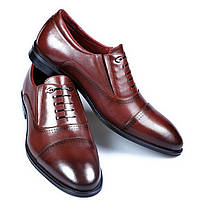 Чоловічі туфлі оксфорди Бартон TANNER 43 Червоні NC, код: 2630770