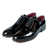 Чоловічі туфлі оксфорди ДУГЛАС TANNER 40 Black Gloss NC, код: 2719191