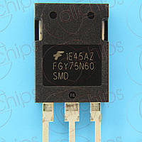 IGBT 600В 75А Fairchild FGY75N60SMD TO247