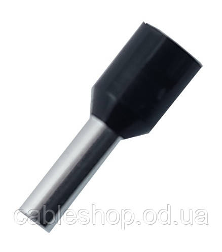 Наконечник гільза Е4009 4 мм2 чорний TNSy