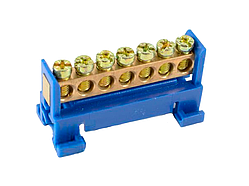 Шина ізольована стійка "N" на DIN-рейку ШЛС 6х9х7 TNSy