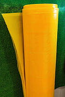 Плёнка тепличная желтая 170мкм. ширина 6м. (плотная, первичное сырьё)