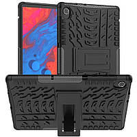 Чехол Armor Case Lenovo Tab K10 TB-X6C6   M10 Plus 1 2 Gen TB-X606 Black SC, код: 8130200