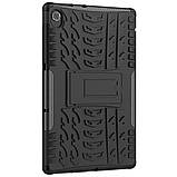 Чехол Armor Case Lenovo Tab K10 TB-X6C6   M10 Plus 1 2 Gen TB-X606 Black SC, код: 8130200, фото 2