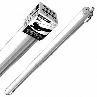 Світильник лінійний EUROLAMP квадратний IP65 36W 4000K (1.2m) (LED-FX(1.2)-36/40(new)S), фото 1
